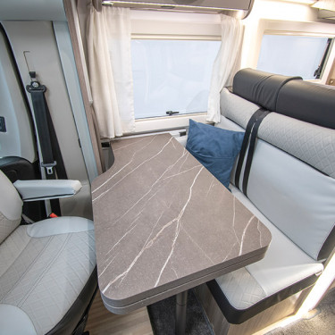 Benimar Mileo 294 Extra Travelling Seats opt fabric