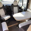 K yacht 95 front lounge