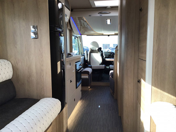 K yacht 95 rear to front