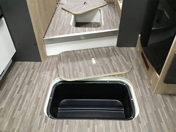 Kea 86 under floor storage