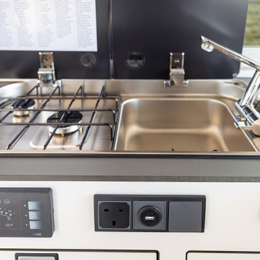 P 57 Kitchen Sink and Hob