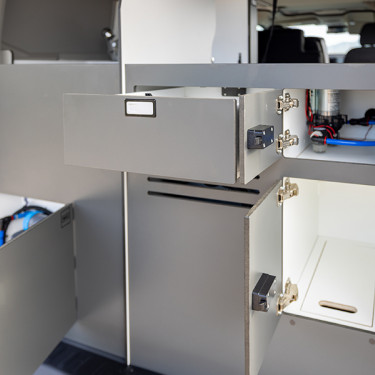P 57 Rear Storage