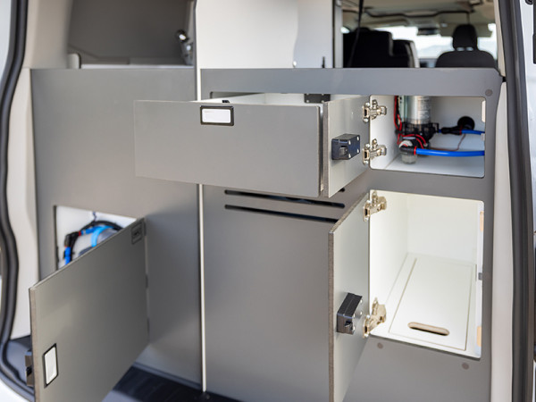 P 57 Rear Storage