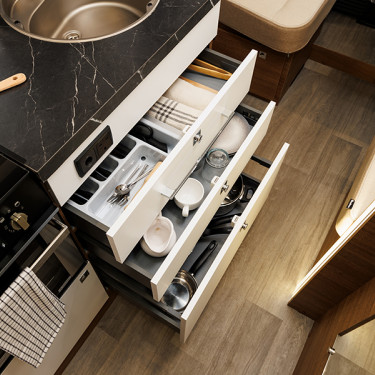 Mileo 282 Kitchen Drawers