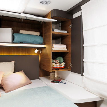 Mileo 294 Bedroom Storage