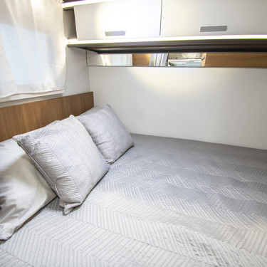 Mileo 243 Rear Double Bed