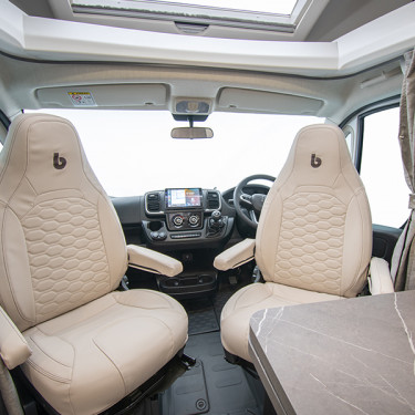 Primero 201 Swivel cab seats optional fabric