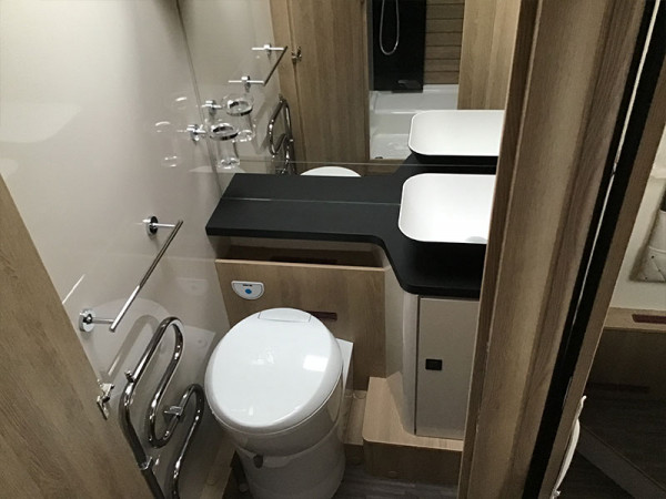Kea 90 washroom