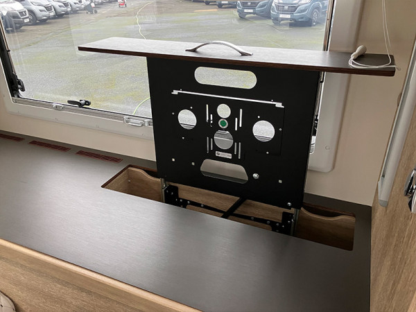 K Yacht 80 TV Storage