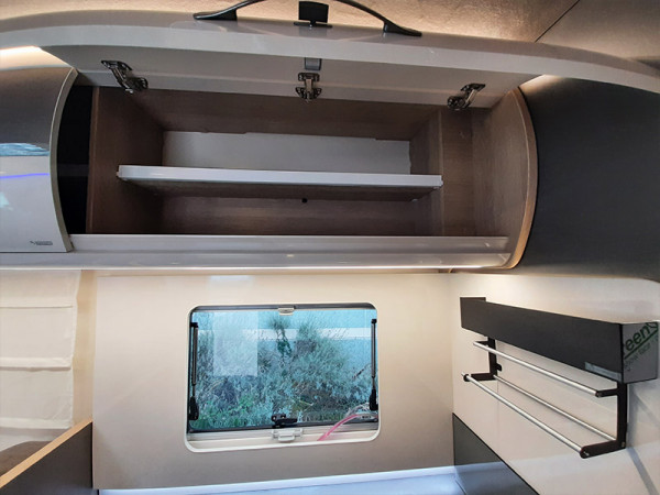 K Yacht 59 Kitchen Storage