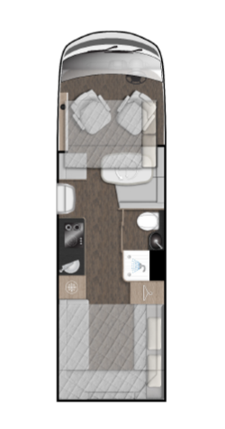 K YAcht 95 layout