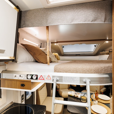 Mileo 282 Drop Down Bed With Ladder