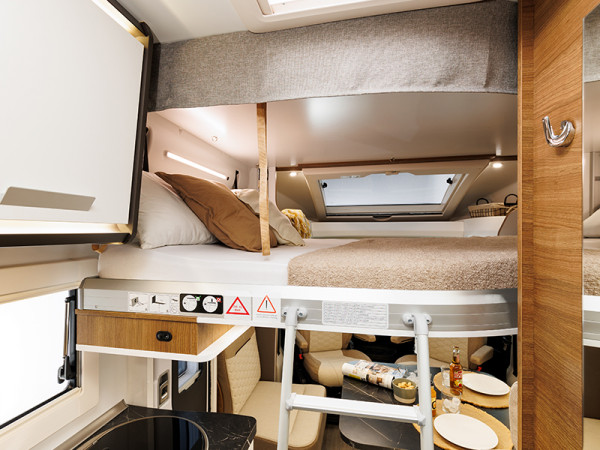 Mileo 282 Drop Down Bed With Ladder