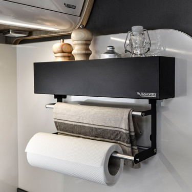 Kitchen roll and towel holder