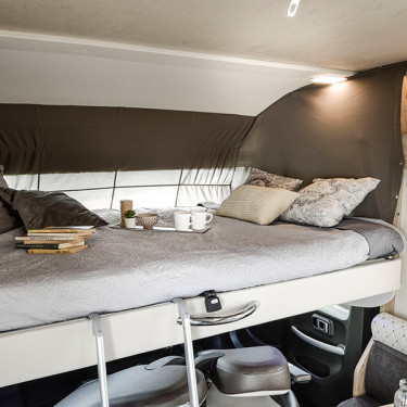 K Yacht 59 Drop Down Bed with ladder