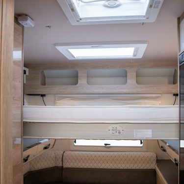 K Yacht 80 Rear Drop Down Bed